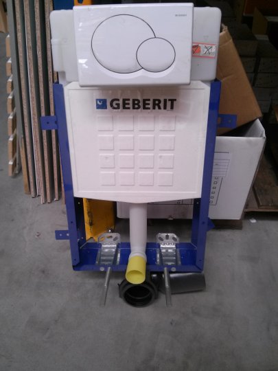 Geberit beépített WC tartály javítása
